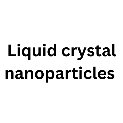 Liquid crystal nanoparticles 